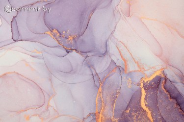 Фотообои De-Art Оникс фиолет D4-389